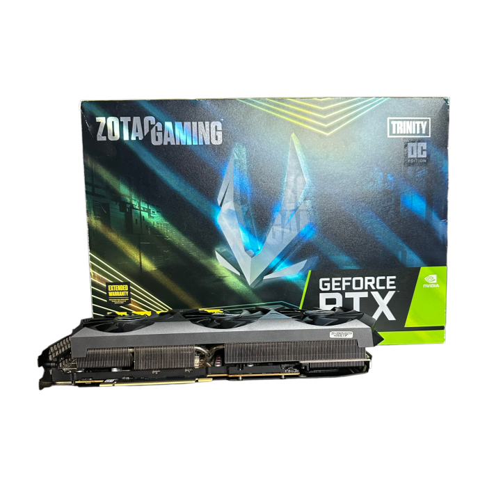 Відеокарта ZOTAC Gaming TRINITY RTX3080 10Gb Б/В