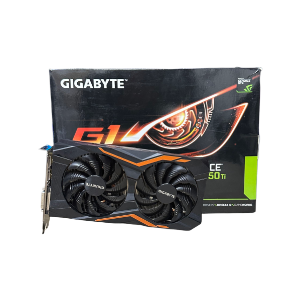 Відеокарта GIGABYTE G1 GAMING GTX1050TI - 4GB Б/В