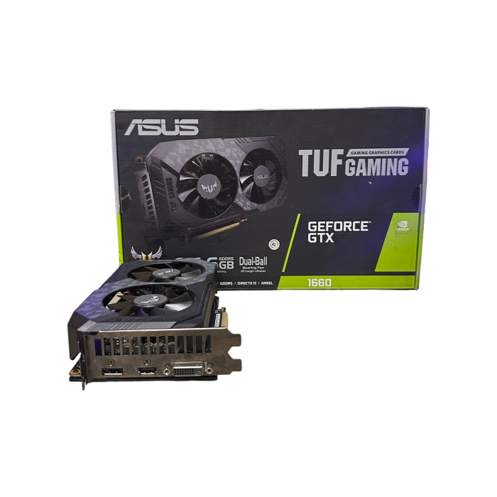 Відеокарта Asus Tuf Gaming GTX1660-6Gb Б/В