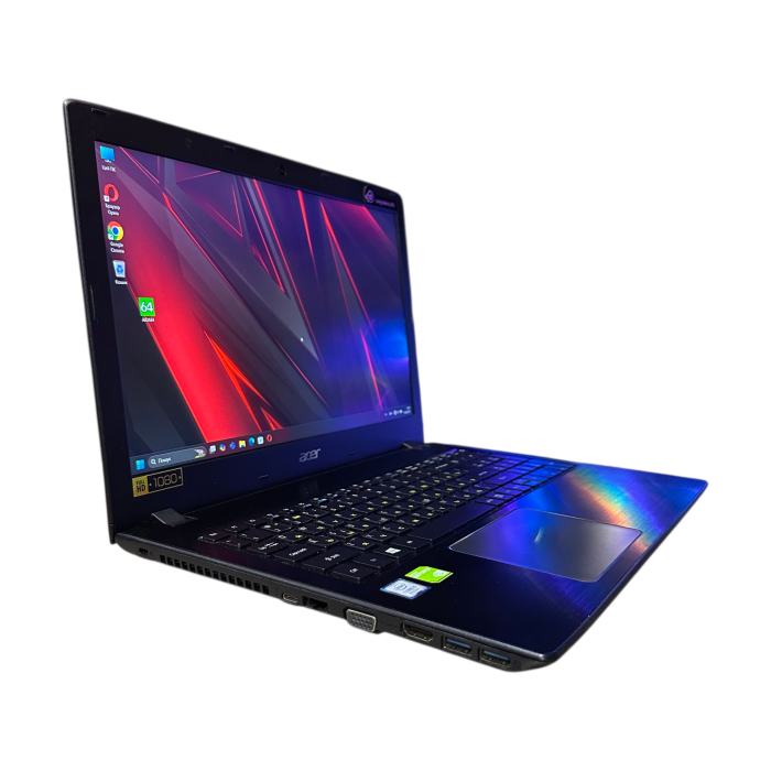 Ноутбук Acer E5 i5-8250U/16Gb/512SSD/Nvidia MX150-2Gb Б/В