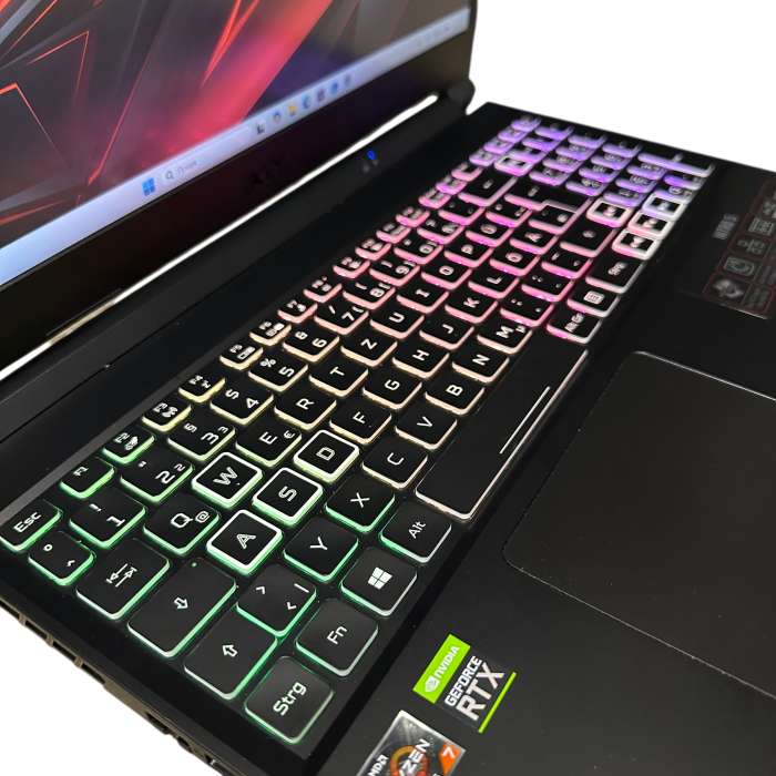 Ноутбук Acer nitro 5 144Hz Ryzen 7 5800H/16GB/1Tb SSD/RTX3080-8GB Б/В