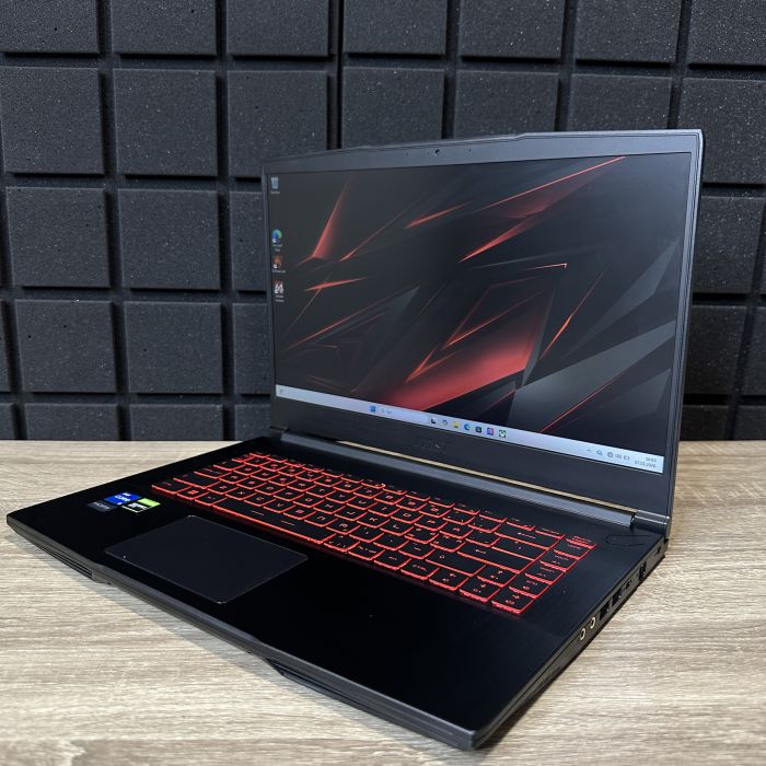 Ноутбук MSI Thin 15 144Hz i5-11400H/8Gb/512SSD/GTX1650-4Gb Б/В