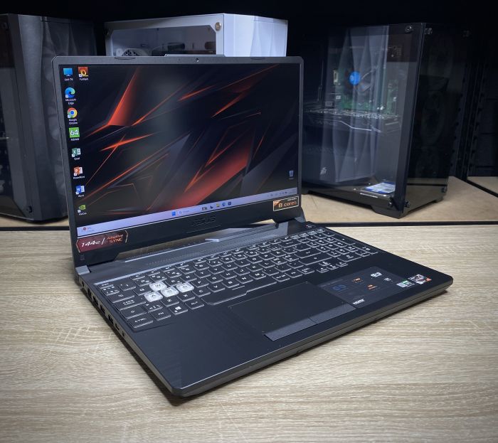 Ноутбук ASUS Tuf Ryzen 7 5800H 16Gb 512SSD RTX 3070 - OEM Б/В