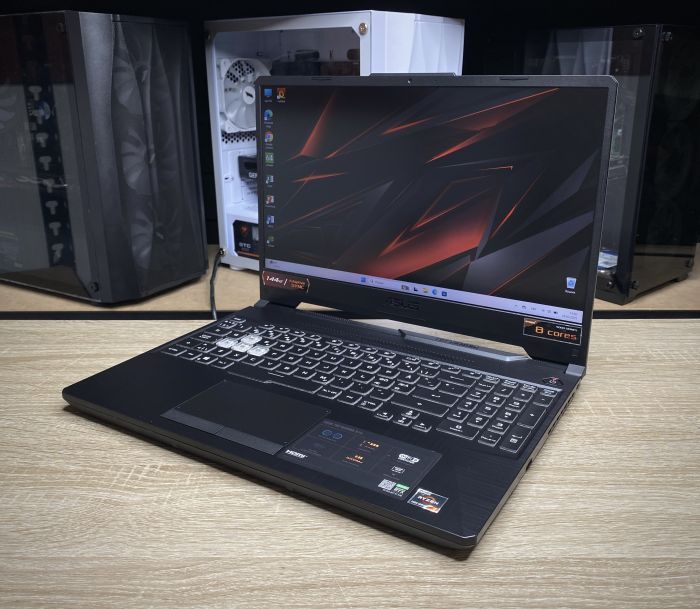 Ноутбук ASUS Tuf Ryzen 7 5800H 16Gb 512SSD RTX 3070 - OEM Б/В