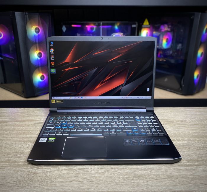 Ноутбук Acer Predator Helios 300 i7-10750H 16Gb 512 HDD 1Tb SSD RTX3070 Б/В