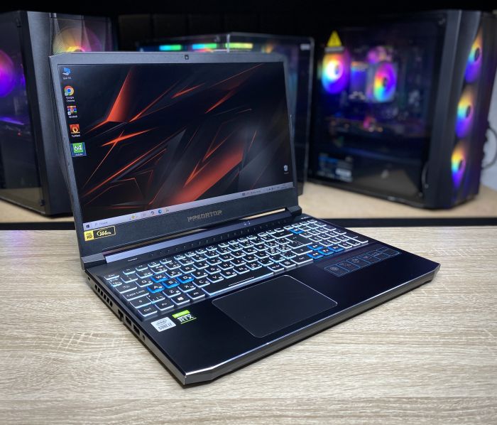 Ноутбук Acer Predator Helios 300 i7-10750H 16Gb 512 HDD 1Tb SSD RTX3070 Б/В