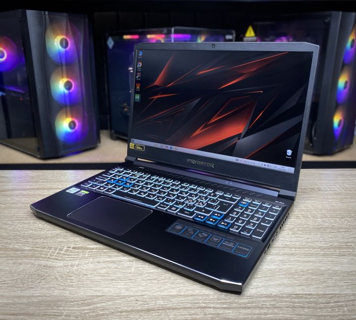 Ноутбук Acer Predator Helios 300 i7-10750H 16Gb 512 HDD 1Tb SSD RTX3070 Б/В