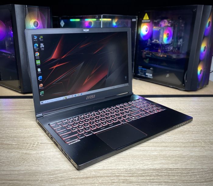 Ноутбук MSI i7-6700HQ 12Gb 256SSD GTX1060 Б/В