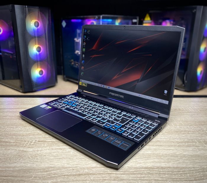 Ноутбук Acer Predator Helios 300 i7-10750H 16Gb 1Tb SSD RTX3070 Б/В