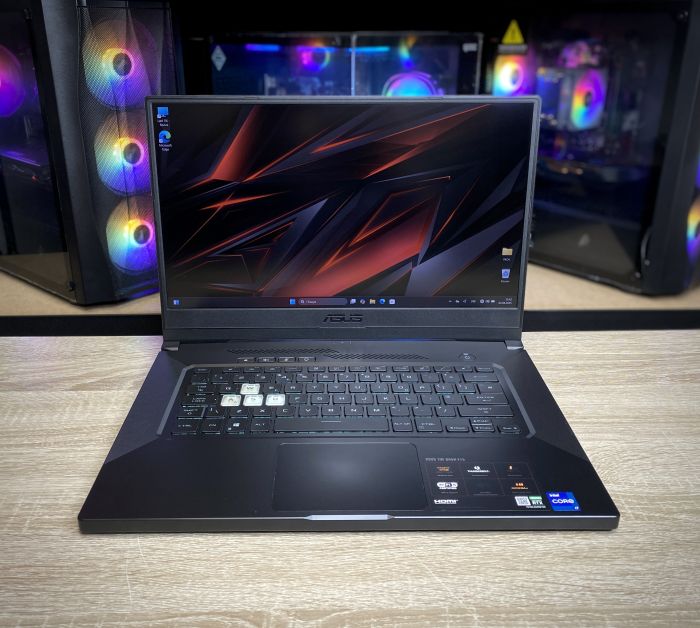 ноутбук ASUS TUF F15 i7-11370H 24Gb 512SSD Nvidia RTX3070 Б/В