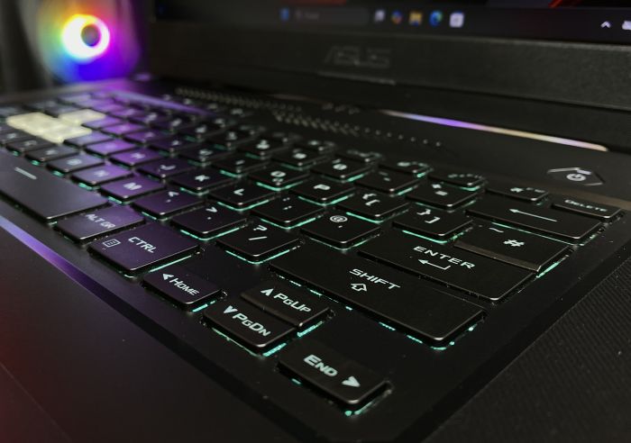 ноутбук ASUS TUF F15 i7-11370H 24Gb 512SSD Nvidia RTX3070 Б/В