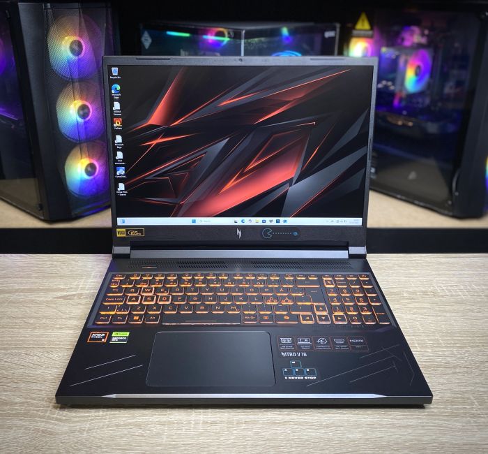 Ноутбук Acer Nitro v16 ( Ryzen 5 8645HS ) 16Gb 1Tb SSD RTX4050 - 6 Gb Б/В