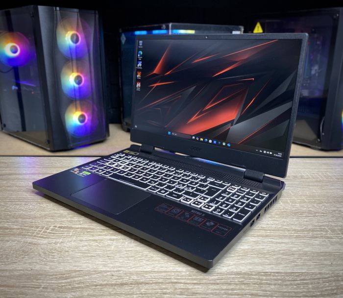 Ноутбук Acer nitro 5 Ryzen 5 6600H 16Gb 512SSD RTX3070 Ti Б/В