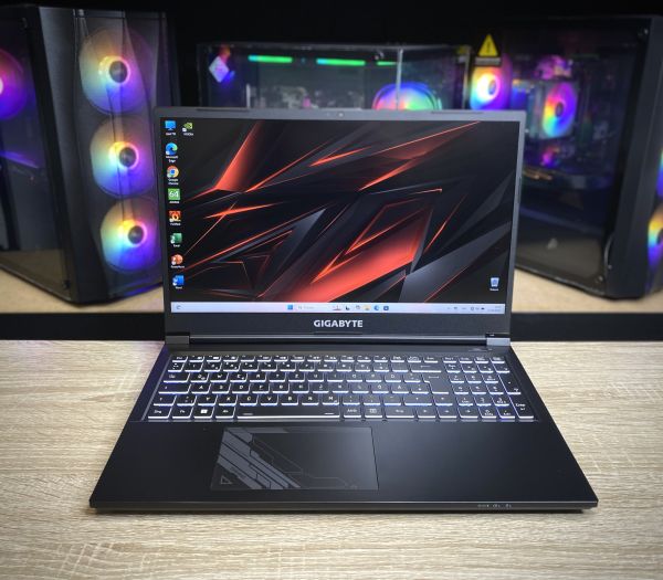 Ноутбук GIGABYTE I5-12500H 64Gb 2Tb SSD 512Gb SSD RTX4060-8Gb  OEM Б/В