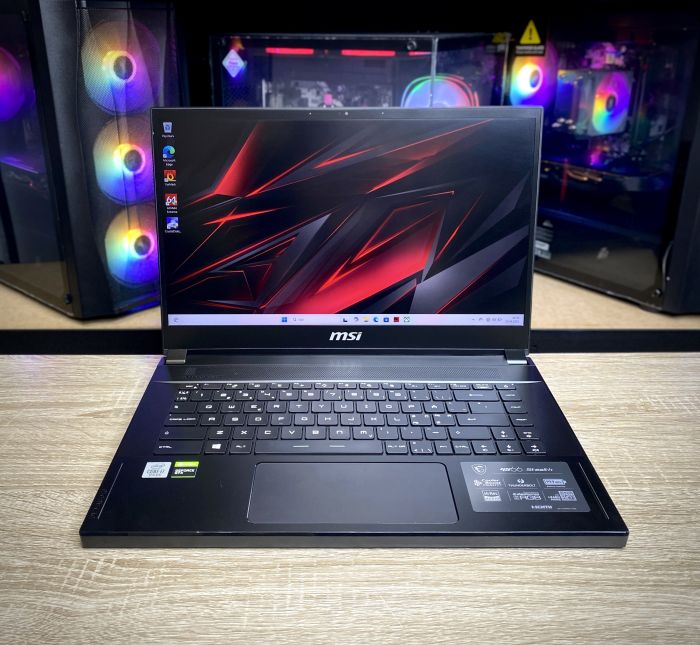 Ноутбук Msi Stealth GS66 i7-10750H 16Gb 512SSD GTX1660Ti Б/В