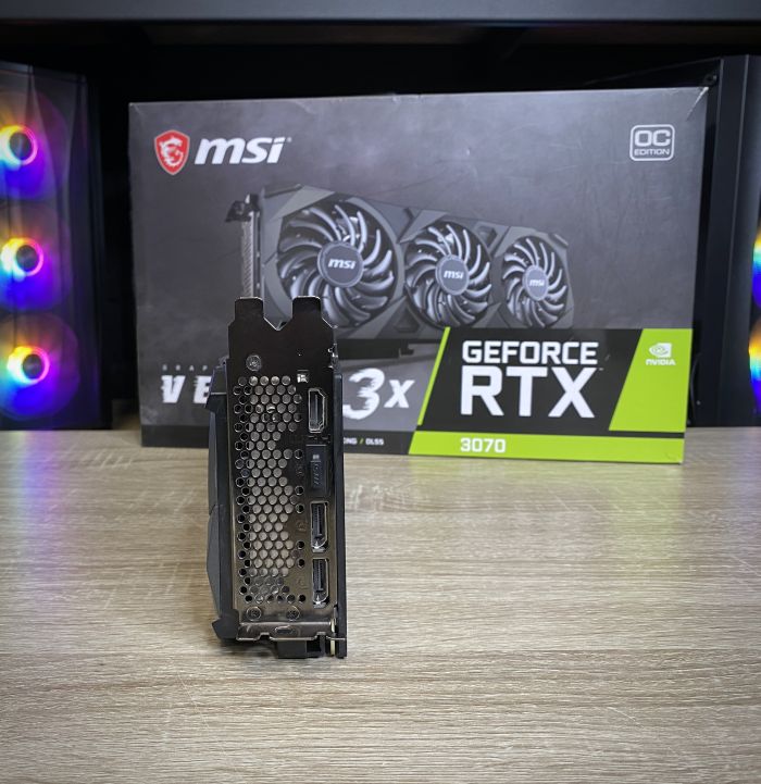 Відеокарта MSI Ventus 3x RTX 3070 - 8Gb Б/В