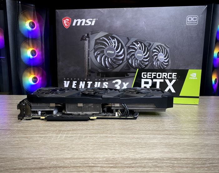 Відеокарта MSI Ventus 3x RTX 3070 - 8Gb Б/В