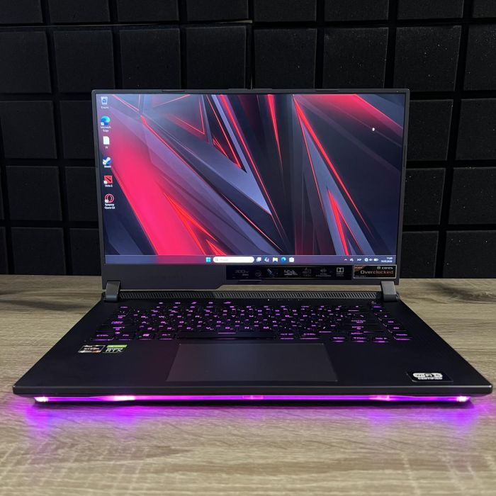 Ноутбук Asus Rog Strix 300Hz Ryzen 7 5800H/16GB/1TbSS/RTX3070-8GB Б/В
