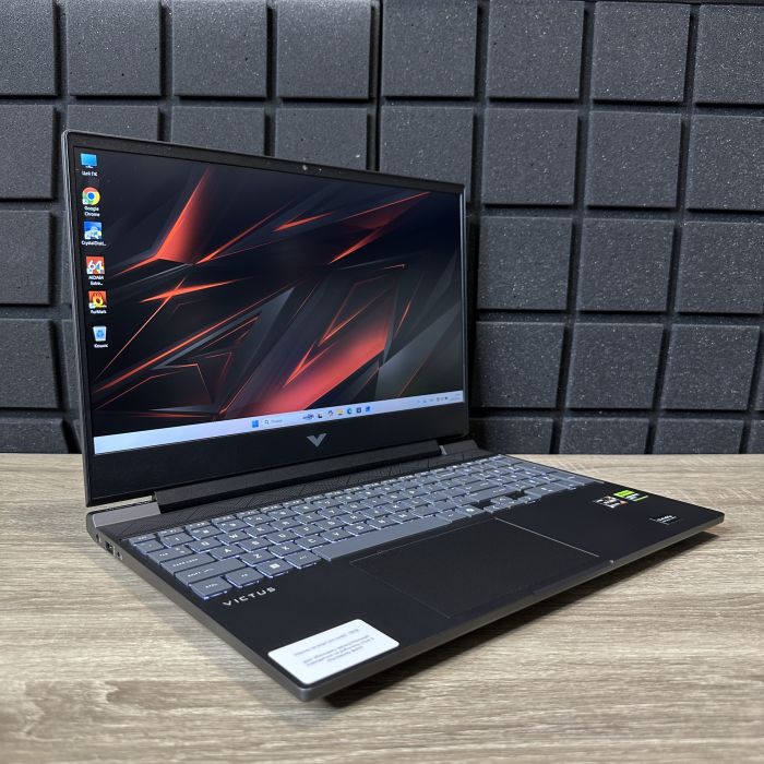 Ноутбук HP Victus 144 Hz Ryzen 7 7445HS/16GB/512SSD/RTX4050-6GB Б/В