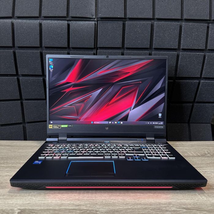 Ноутбук Acer Predator ph517-52 17" 2K 165Hz QI7-11800H/32GB/500SSD/RTX3070-8GB (Ор.Кор) Б/В