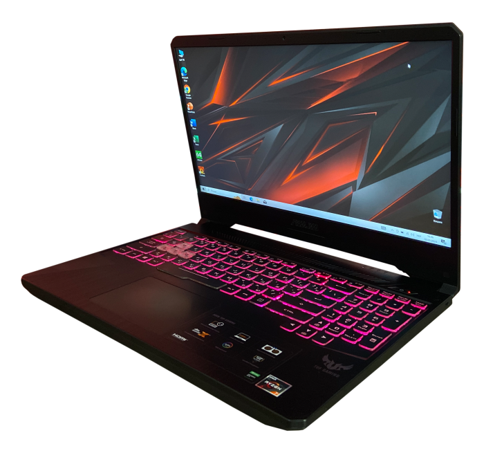 Ноутбук Asus Tuf FX505DT Ryzen 7 3750H 16Gb SSD 512Gb GTX1650 - 4Gb Б\В