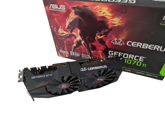 Відеокарта Asus PCI-Ex GeForce GTX 1070 Ti Cerberus 8GB GDDR5 Б/В