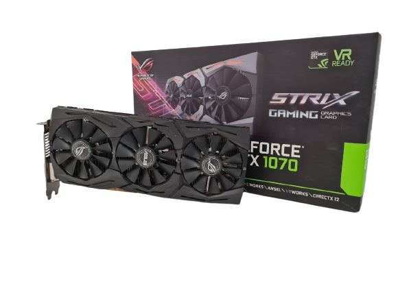 Відеокарта ASUS ROG STRIX GTX1070-8GB Б/В