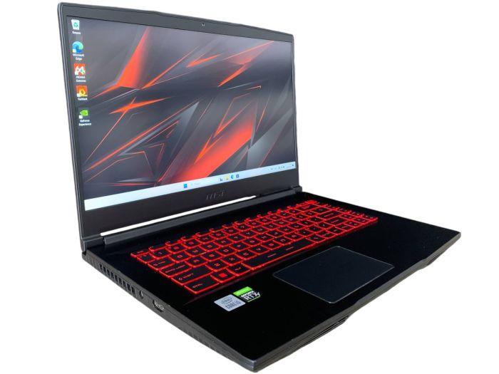 Ноутбук MSI GF65 i5-10500H 16Gb 512SSD Nvidia RTX3060 Б/В