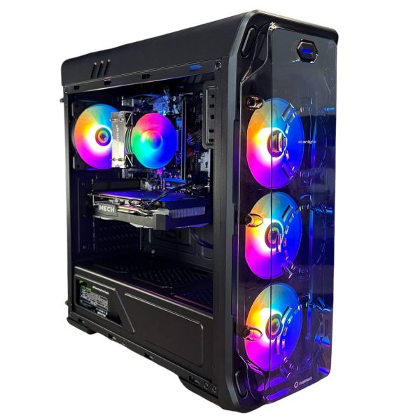ПК Ryzen 7-2700 16GB 240SDD 1TB HDD RX 6600 GAMEMAX 600W