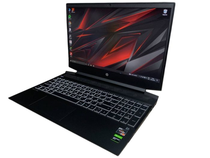 Ноутбук HP PAVILION 15  R7 3750H RAM 16GB SSD 512 GTX 1660Ti Б/В