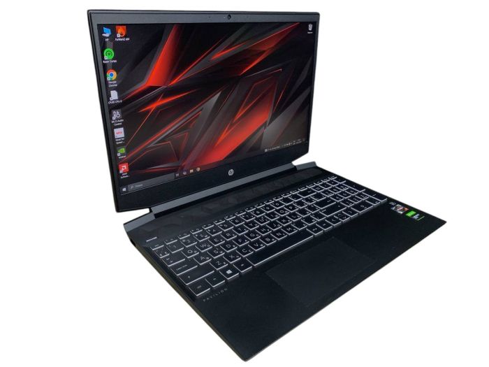 Ноутбук HP PAVILION 15  R7 3750H RAM 16GB SSD 512 GTX 1660Ti Б/В