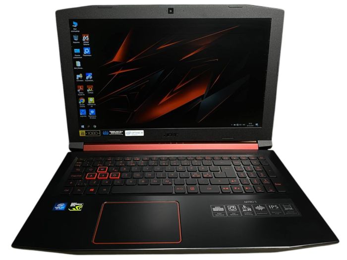 ноутбук Acer nitro 5 i5-8300H 8Gb 1Tb HDD GTX 1050 Б/В