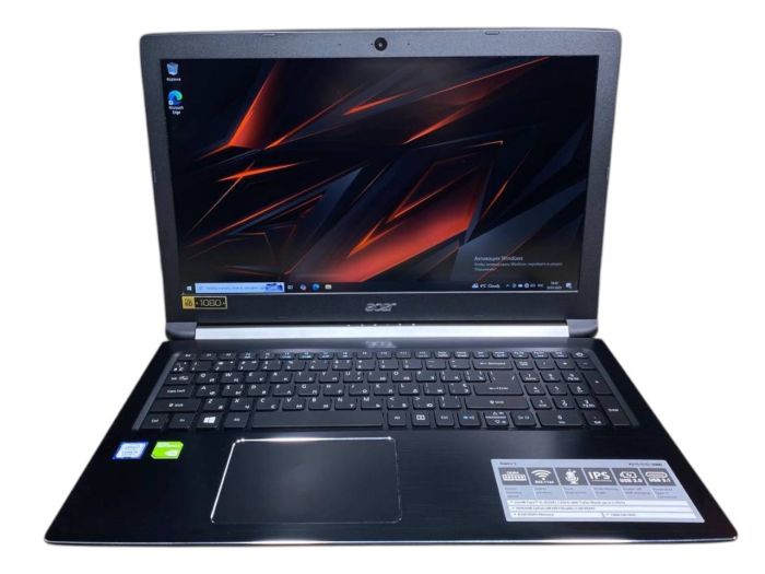 Acer Aspire A515-51G I5-8250U RAM 8 GB SSD 120 GB SSD 250 GB Geforce MX130 Б/В