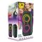 Портативна Bluetooth колонка RIAS BT-2425 4" RGB з мікрофоном 1800 mAh 20W Black