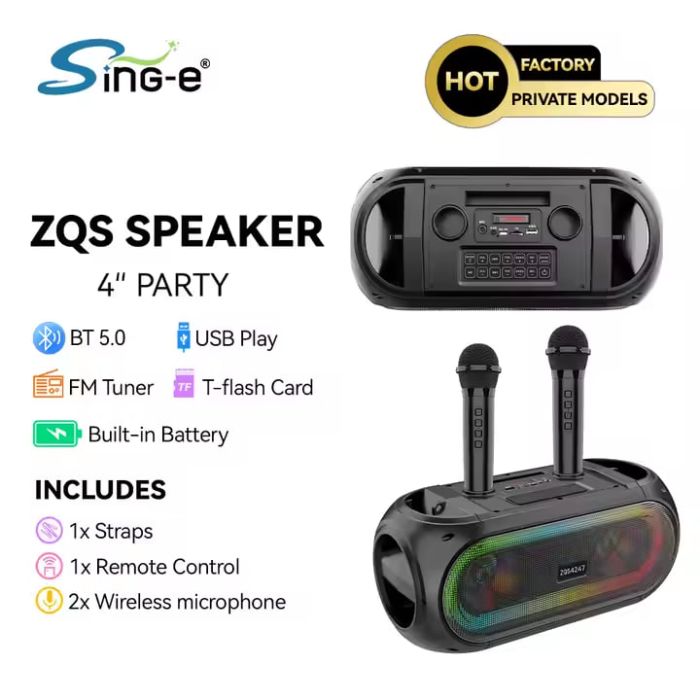 Колонка Sing-e Super Bass Speaker ZQS4247