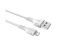 Кабель BOROFONE BX51 USB to iP 2.4A, 1m, PVC, PVC connectors,White