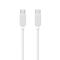 Кабель Usams US-SJ691 60W Striped Data Cable Type-C To Type-C-KY Series 1M white