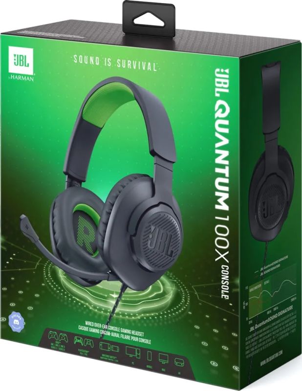 Навушники JBL QUANTUM 100X