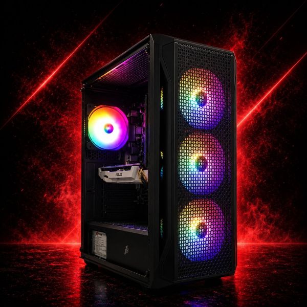 ПК 1stPlayer X5-BK Ryzen 5 1600/16GB/120SSD+500HDD/GTX1060-3GB Б/В