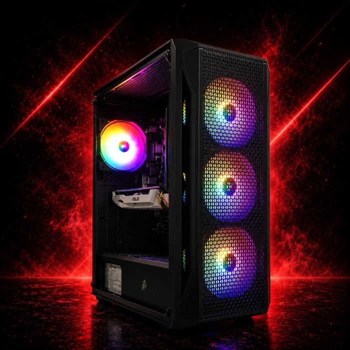 ПК 1stPlayer X5-BK Ryzen 5 1600/16GB/120SSD+500HDD/GTX1060-3GB Б/В