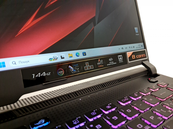 Ігровий ноутбук Asus ROG Strix G513I Ryzen 7 4800H 16Gb 512Gb SSD + 500Gb SSD RTX3060