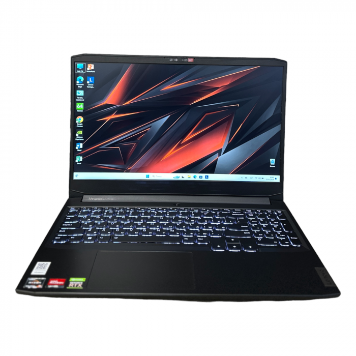 Ноутбук Lenovo Gaming 3 Ryzen 5 5600H 8Gb 256SSD Nvidia RTX3050Ti Б\В