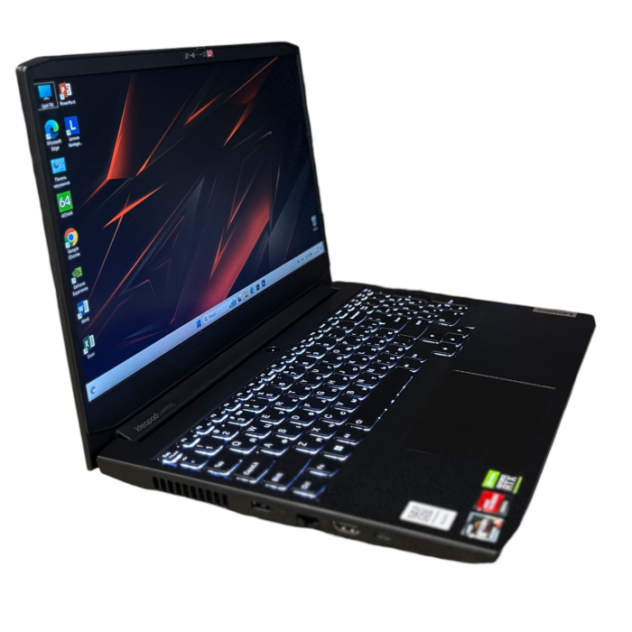 Ноутбук Lenovo Gaming 3 Ryzen 5 5600H 8Gb 256SSD Nvidia RTX3050Ti Б\В