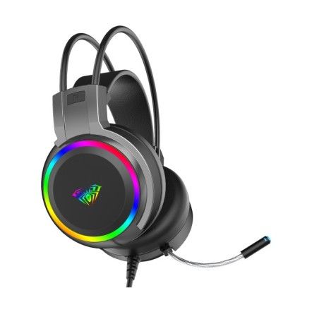 Навушники Aula S608 Wired Gaming Headset 3.5mm*2 + USB Black